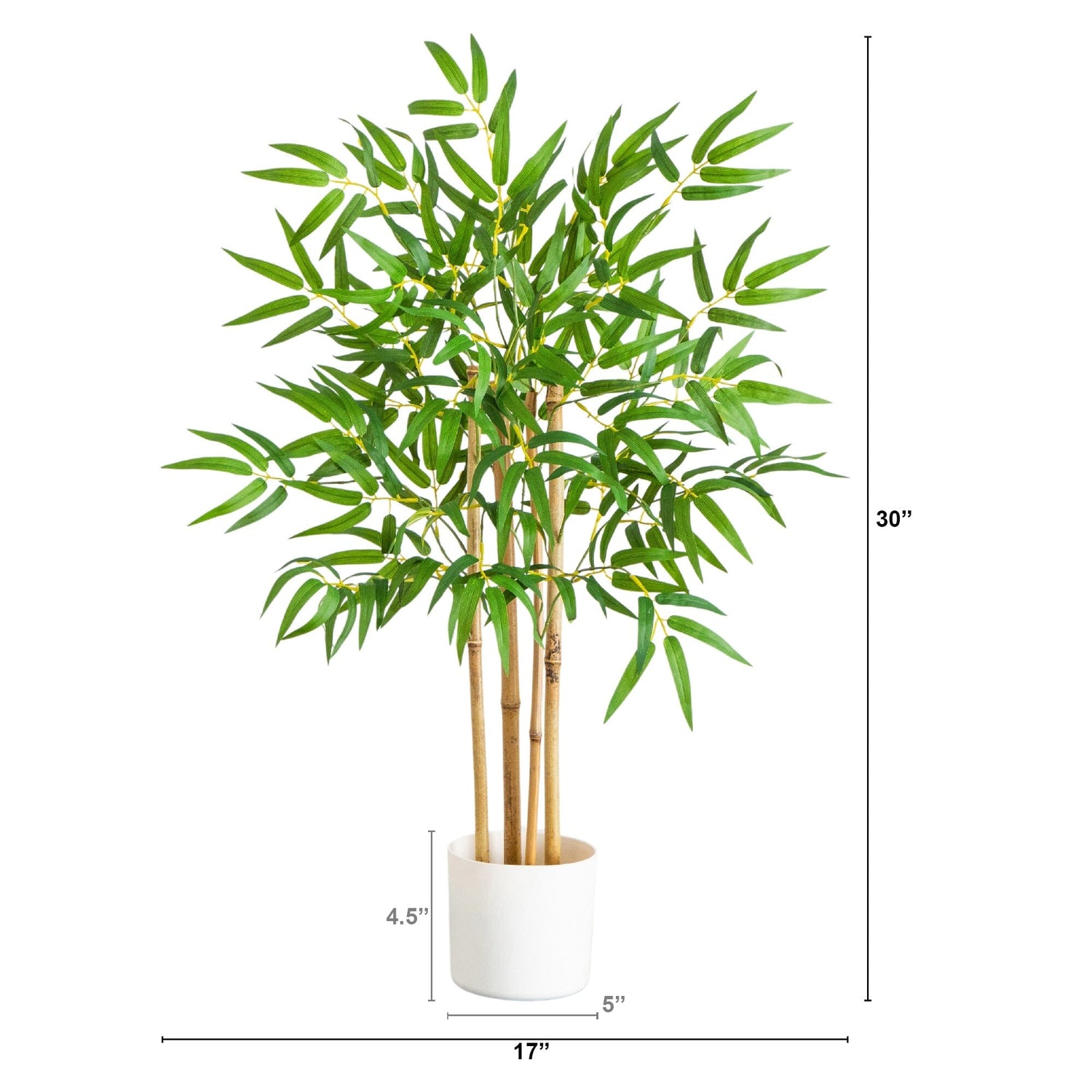 30" Artificial Bamboo Tree