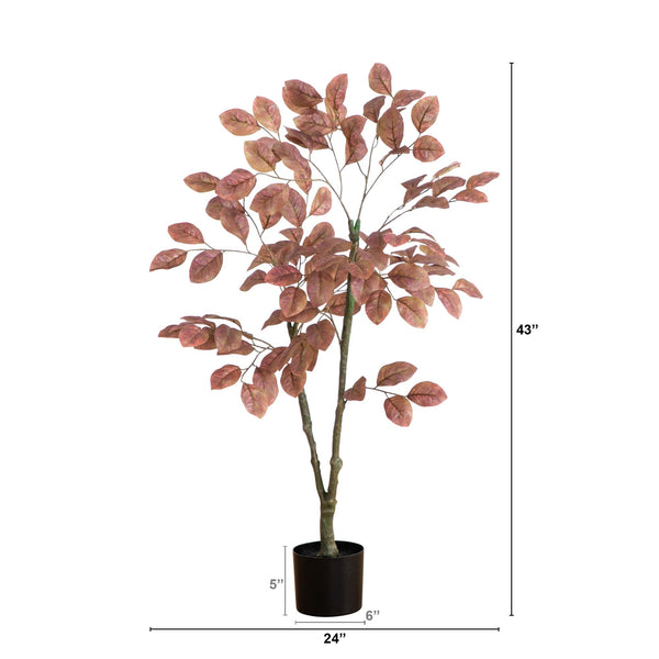 3.5’ Autumn Dogwood Artificial Fall Tree