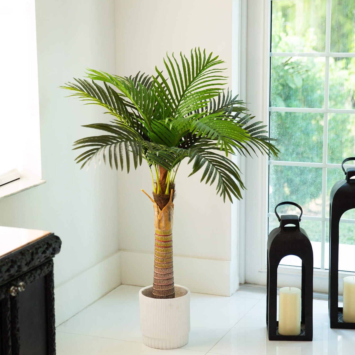 4' Artificial Coconut Palm Tree