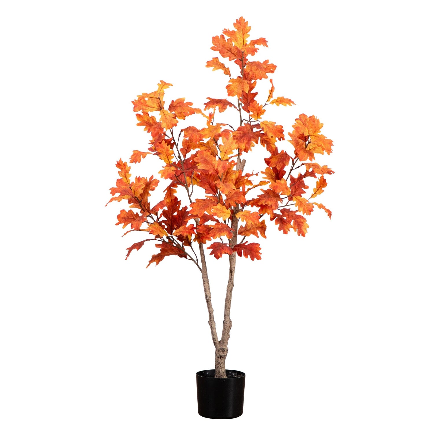 4’ Autumn Oak Artificial Fall Tree