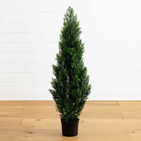 4' Cedar Tree Silk Tree (Indoor/Outdoor)