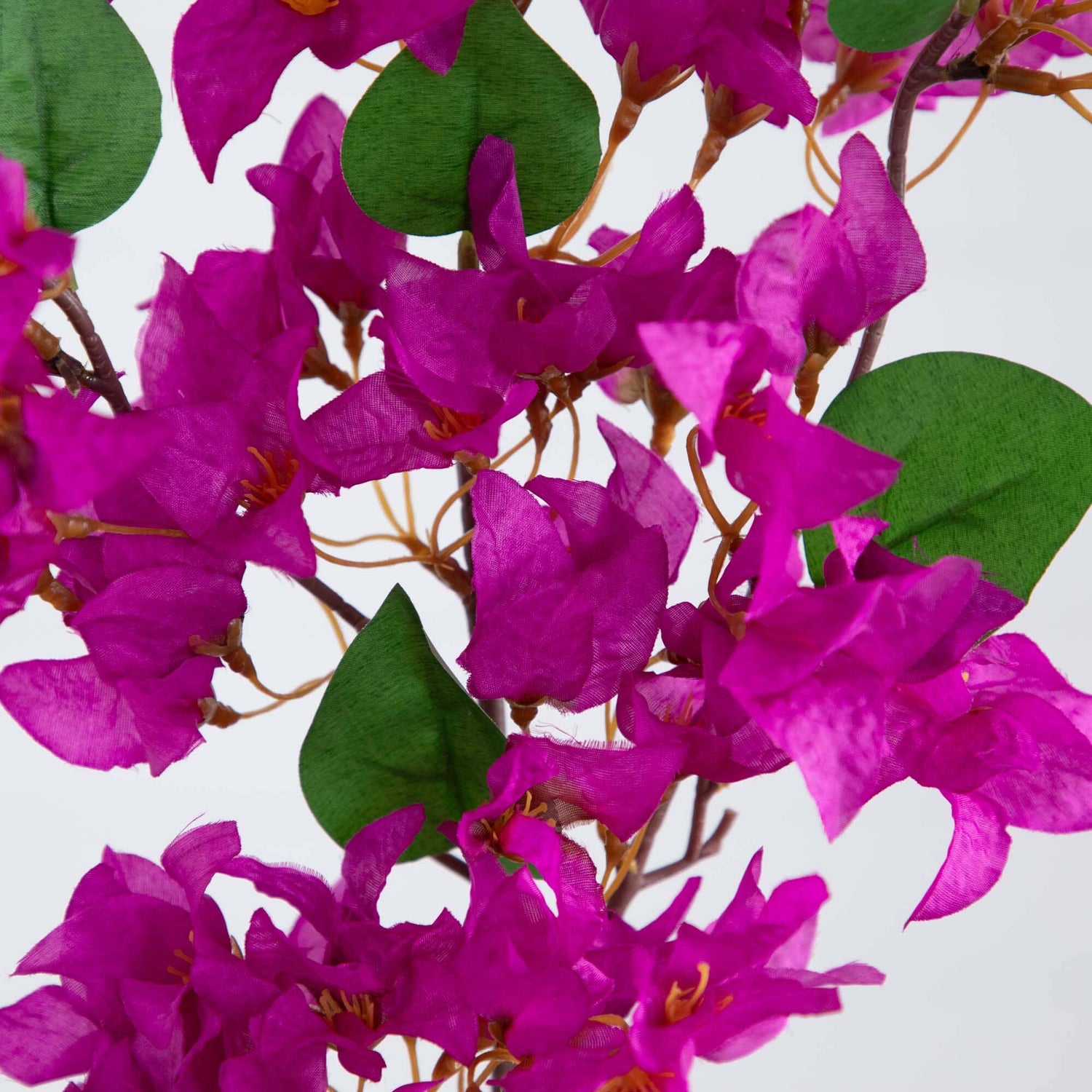 47" Artificial Bougainvillea Flower Stems - Set of 3