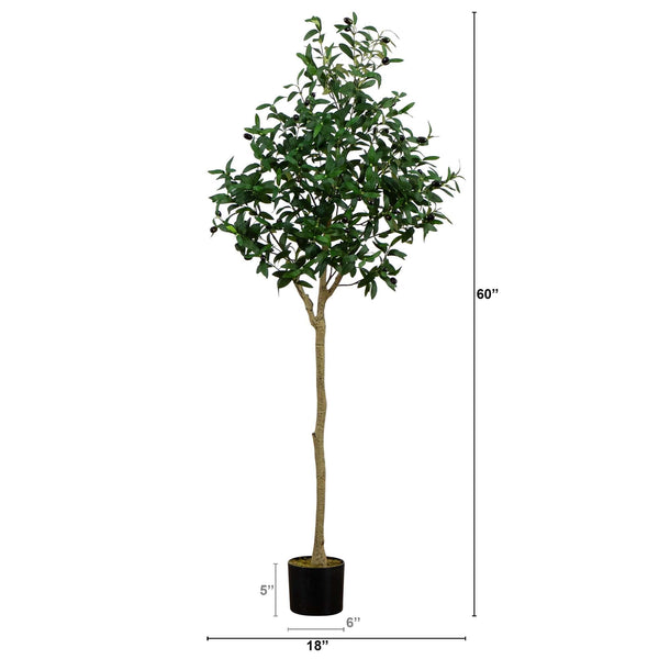 5’ Artificial Olive Tree