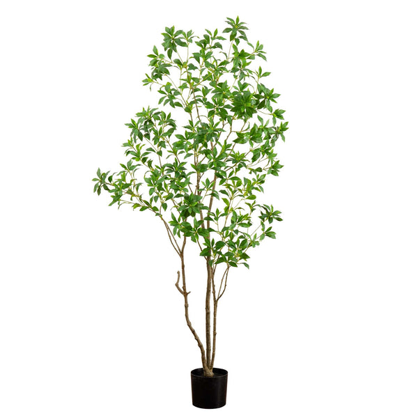 7’ Artificial Minimalist Japanese Pieris Tree