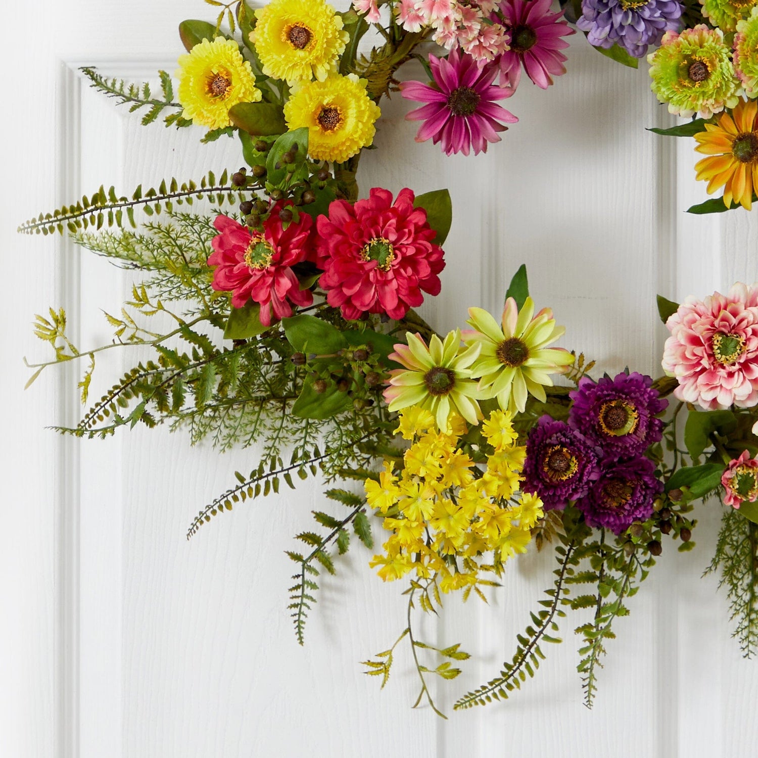 Mixed Flower Wreath