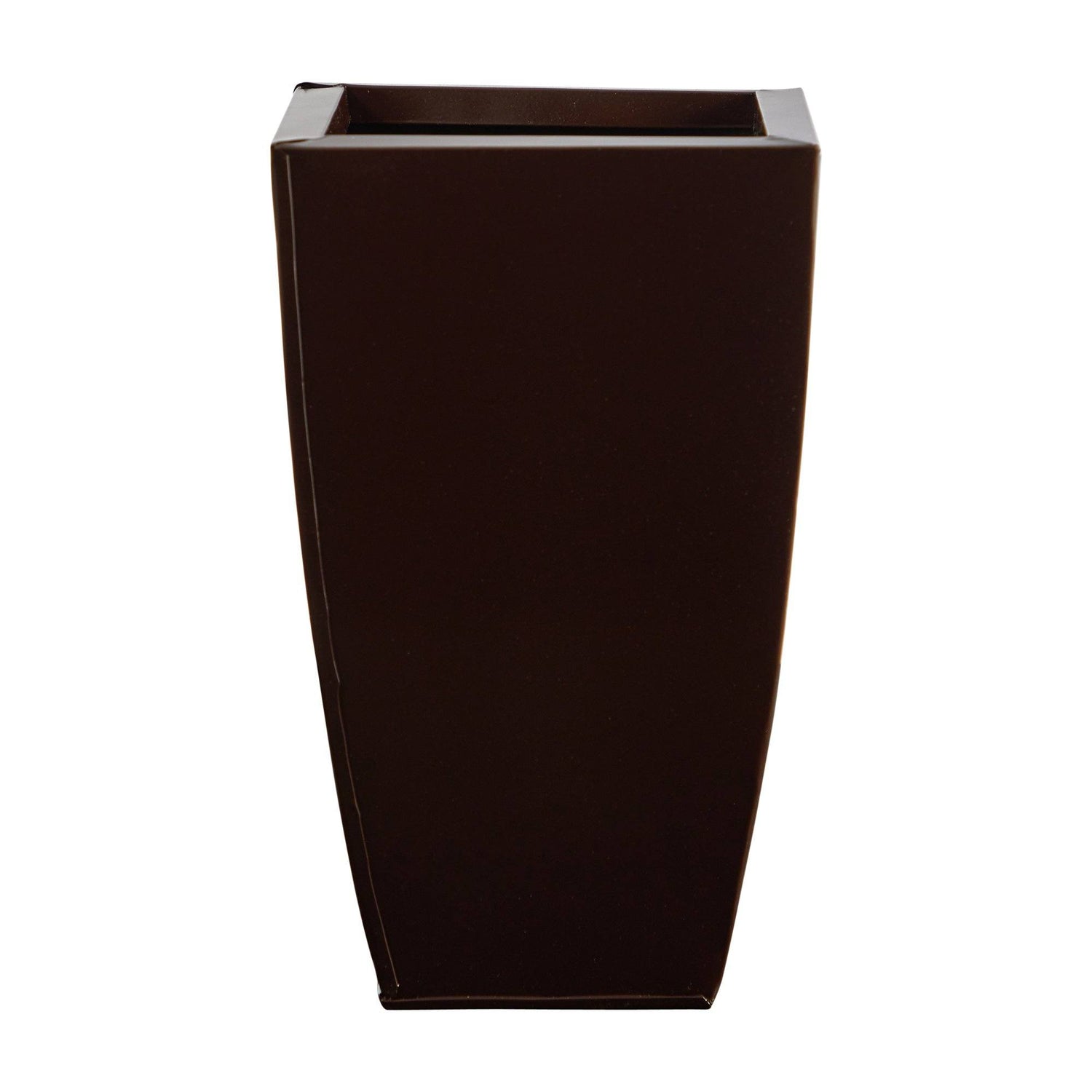 13” Tapered Square Metal Planter