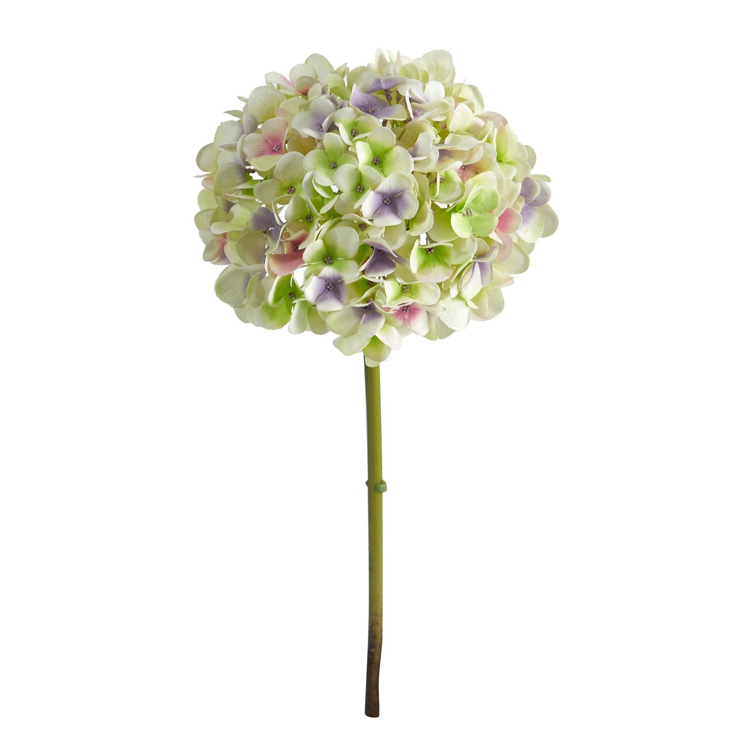 19” Artificial Hydrangea Flower (Set of 3 Silk Flower Stems)