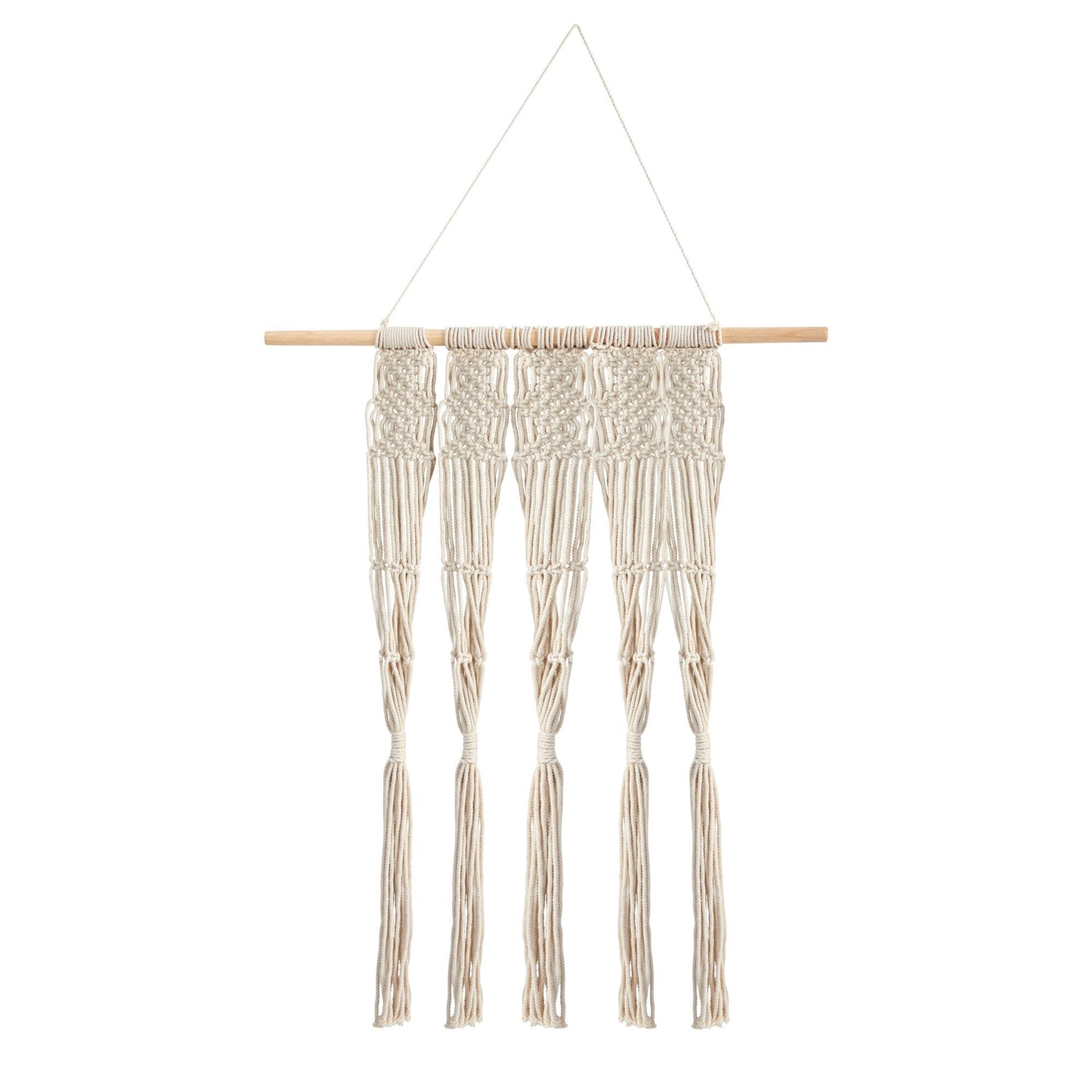 2.5’ x 2’ Hand Woven Macrame Wall Hanging Decor