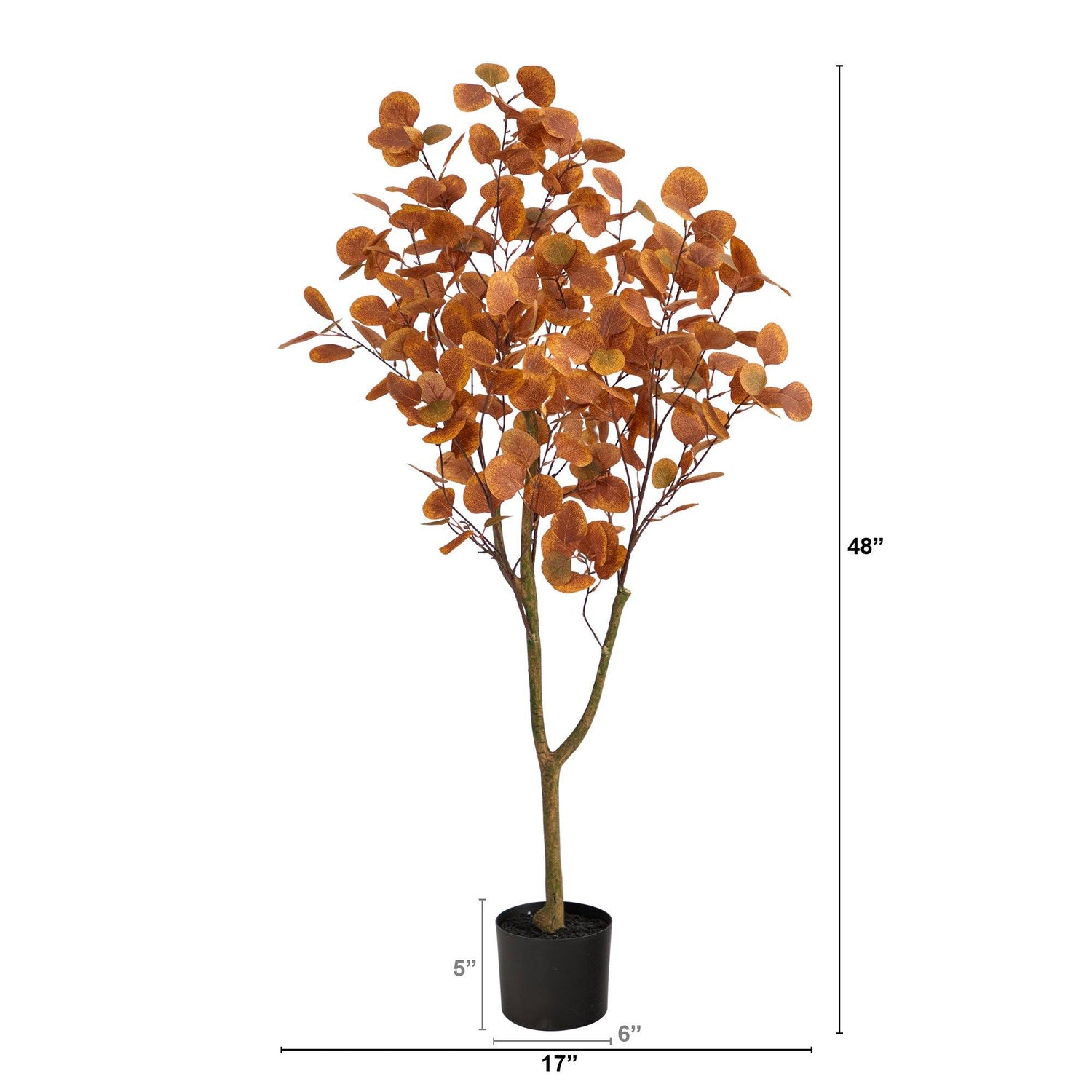 4’ Autumn Eucalyptus Artificial Tree