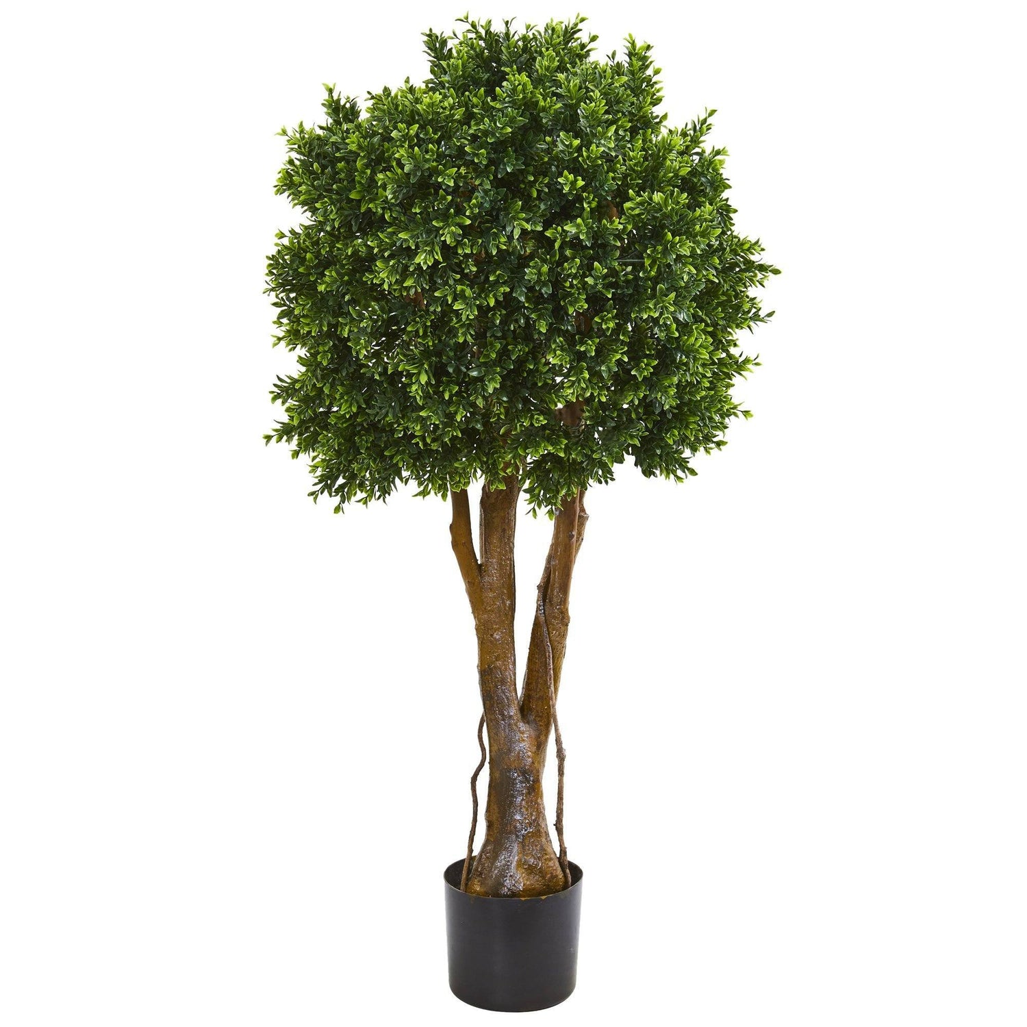 46” Boxwood Artificial Topiary Tree UV Resistant (Indoor/Outdoor)