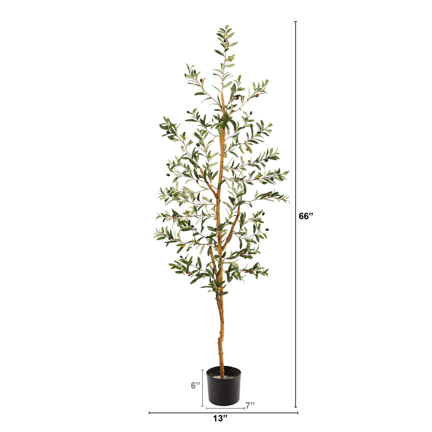 5.5’ Olive Artificial Tree