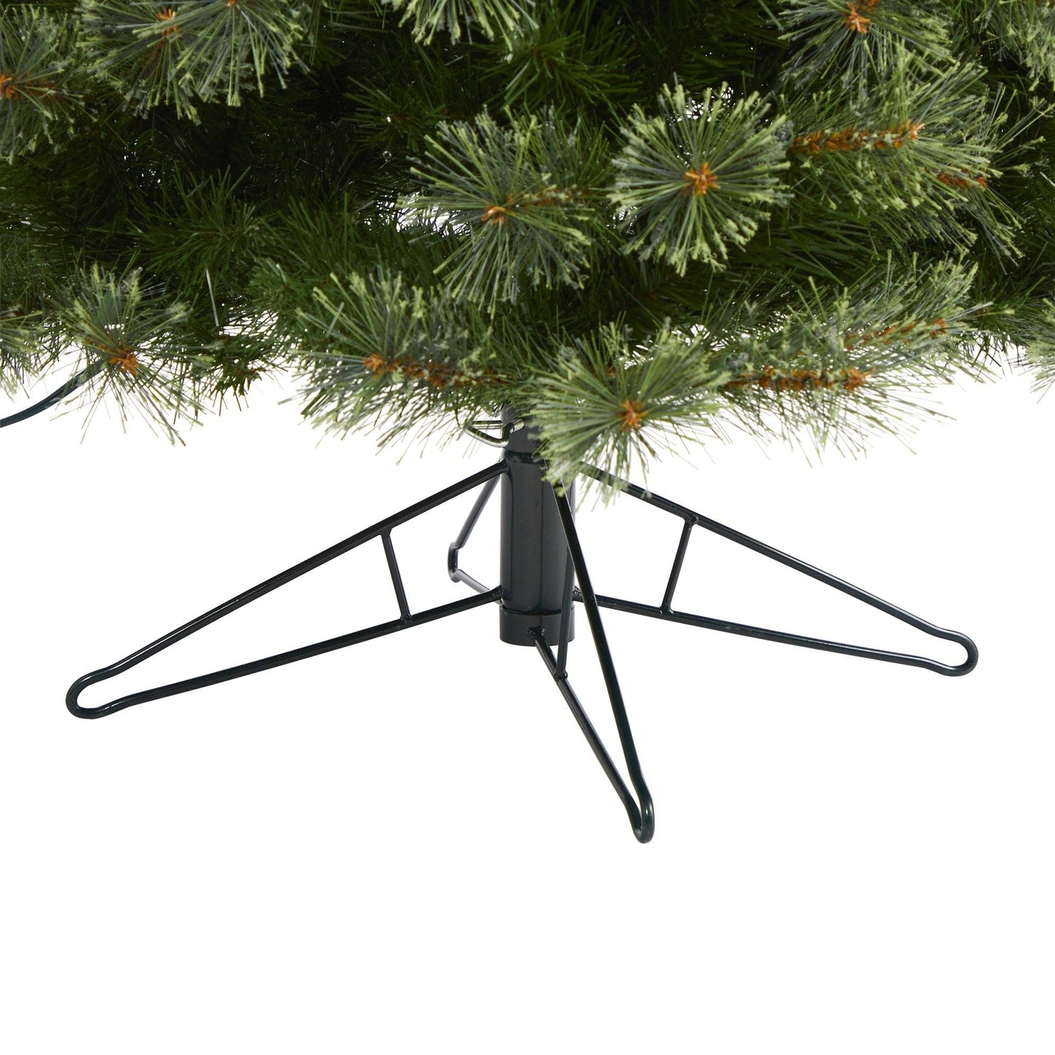 6.5' Cashmere Slim Artificial Christmas Tree with 350 Warm White Lights and 660 Bendable Branches