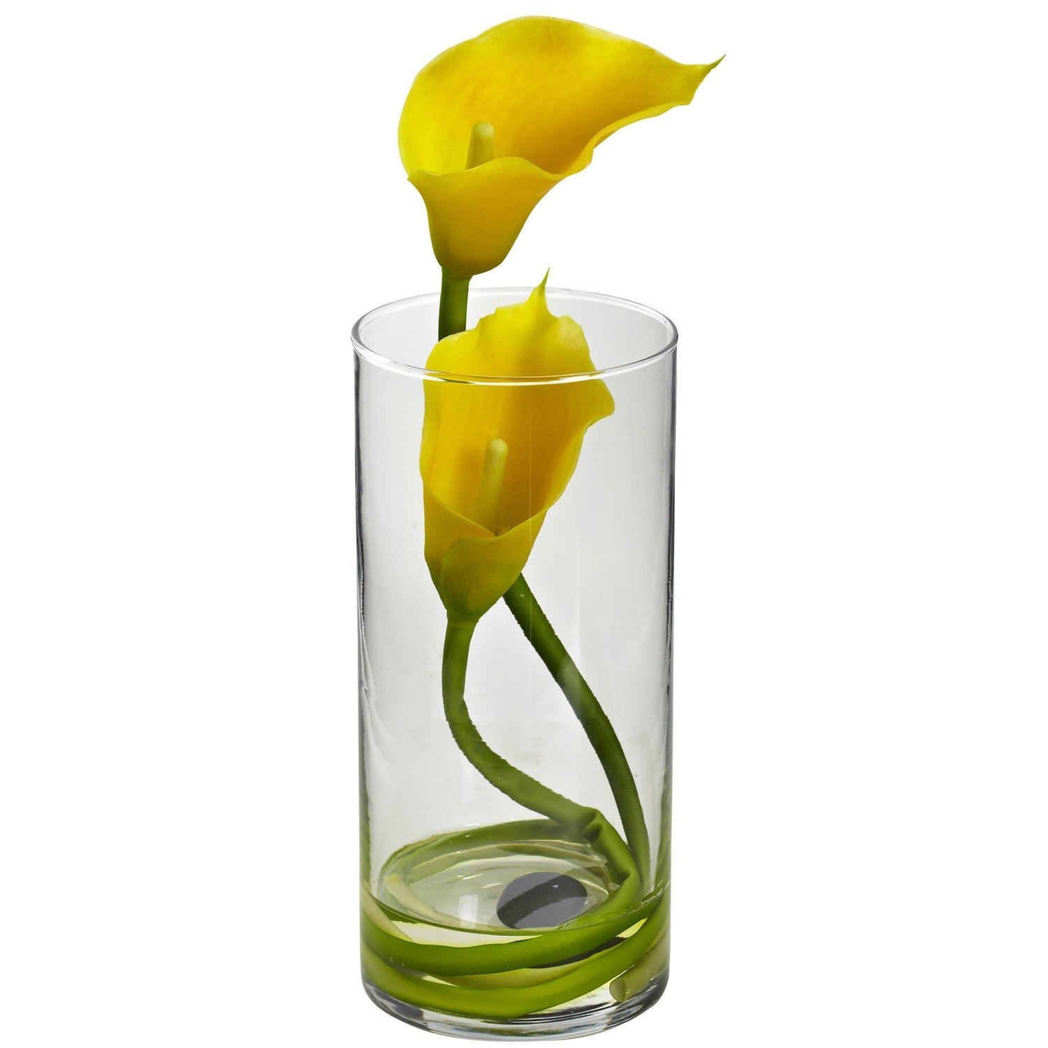 Double Calla Lily w/Cylinder (Set of 2)