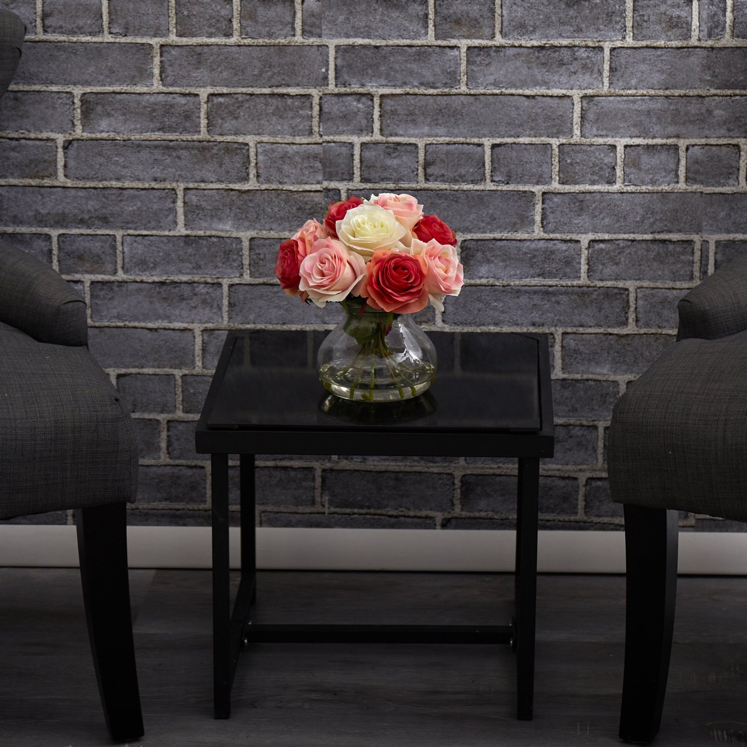 Rose Arrangement w/Vase