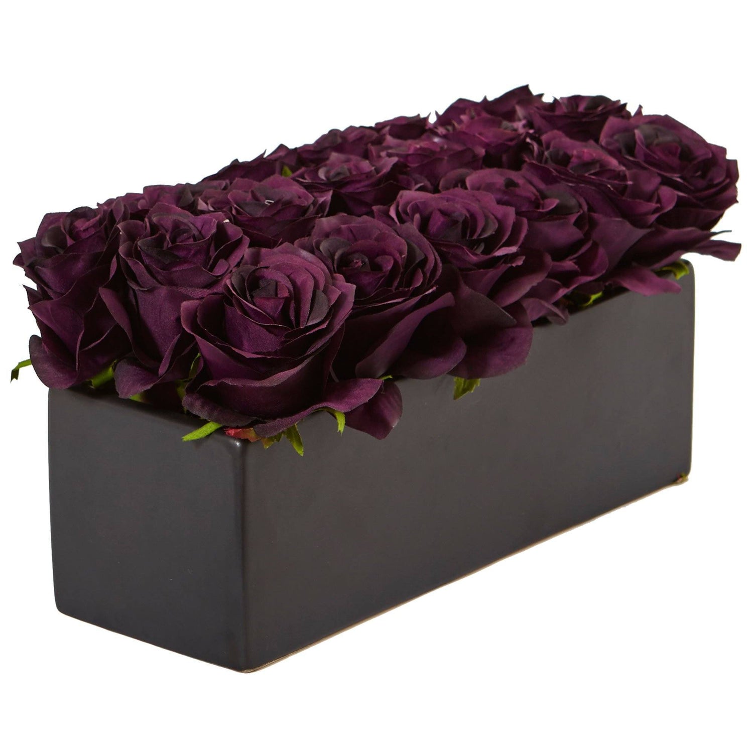 Roses in Rectangular Planter