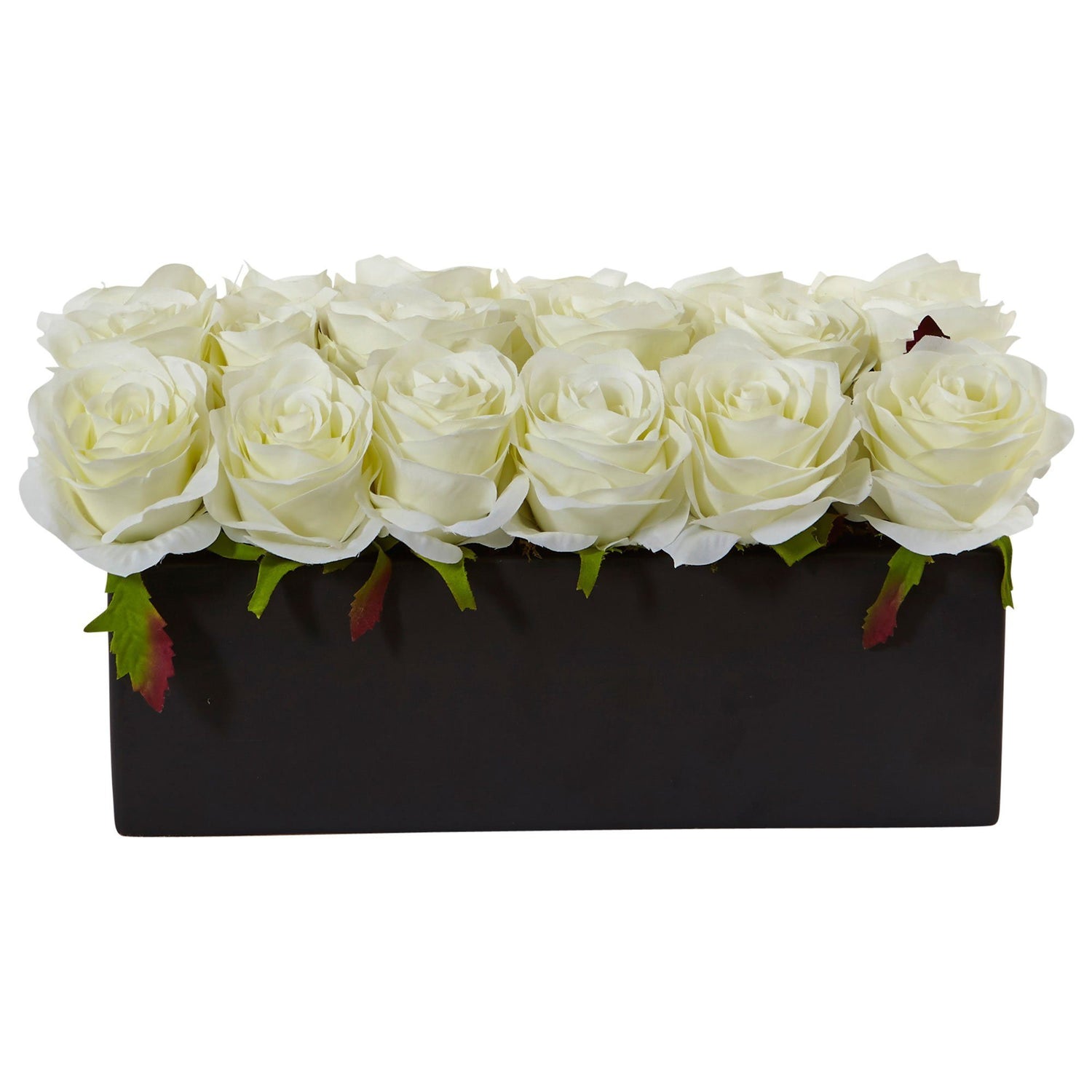 Roses in Rectangular Planter